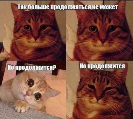 Так больше продолжаться не может... Но продолжится?