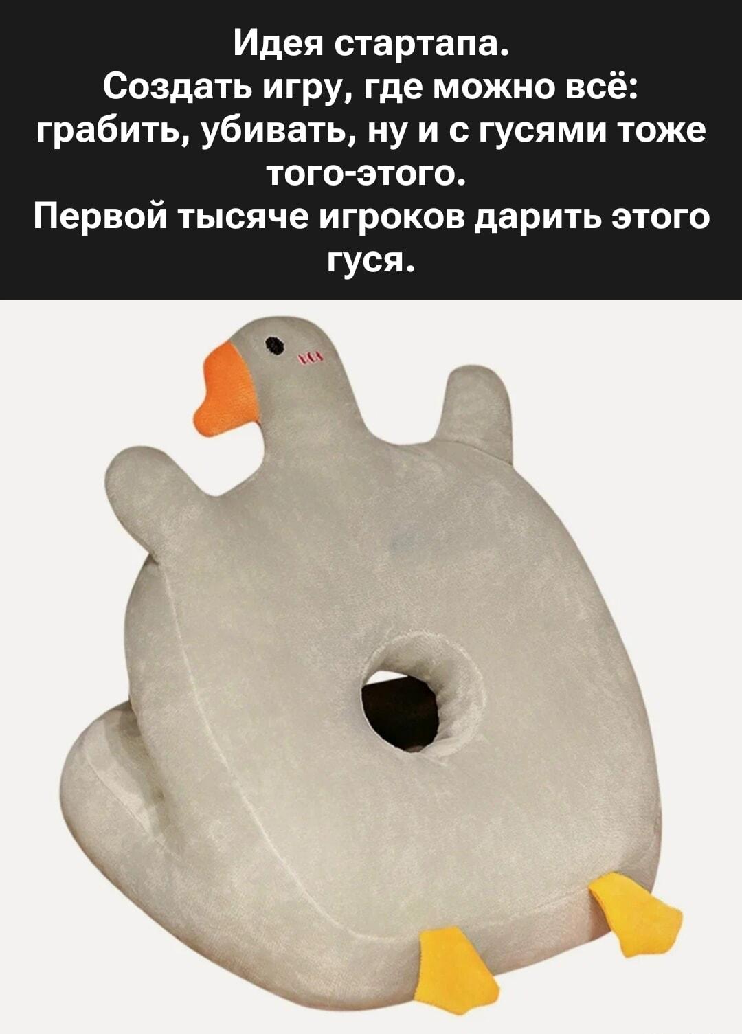 Стартап-идея: игра с полной свободой и гусями