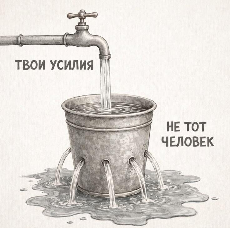 Когда вливаешь душу, а человек совсем не тот
