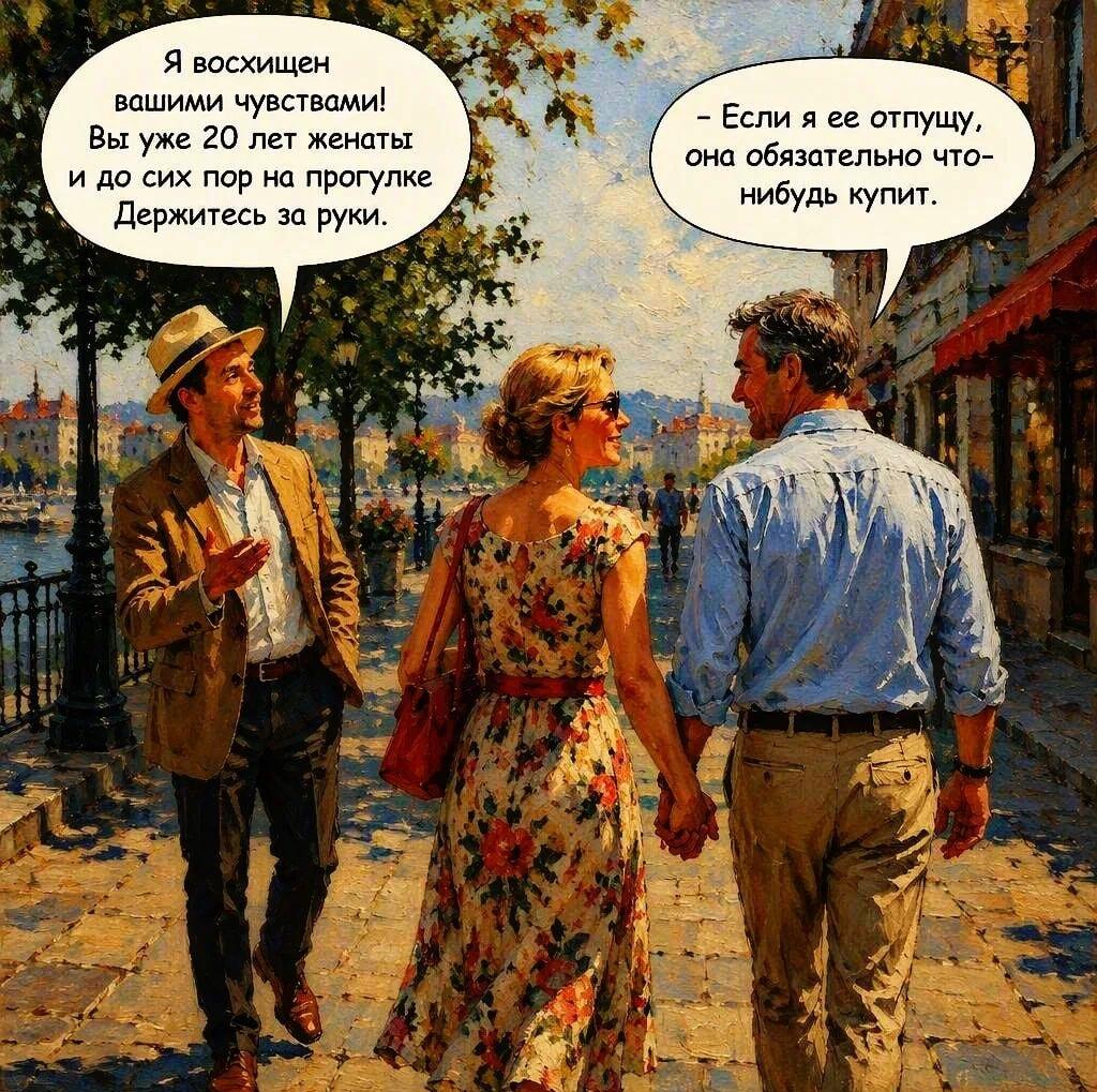 20 лет в браке: вот почему муж держит жену за руку!