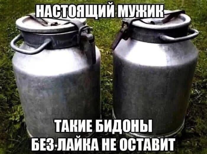 Настоящий мужик оценит: вот это бидоны!