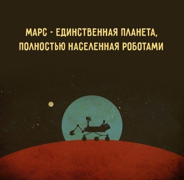 Марс: планета, которую полностью захватили роботы-исследователи!