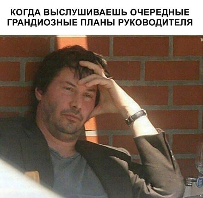 Очередные наполеоновские планы босса: лицо сотрудника — мем!