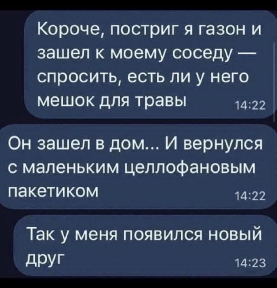 Когда просил мешок для травы, а получил нечто большее!