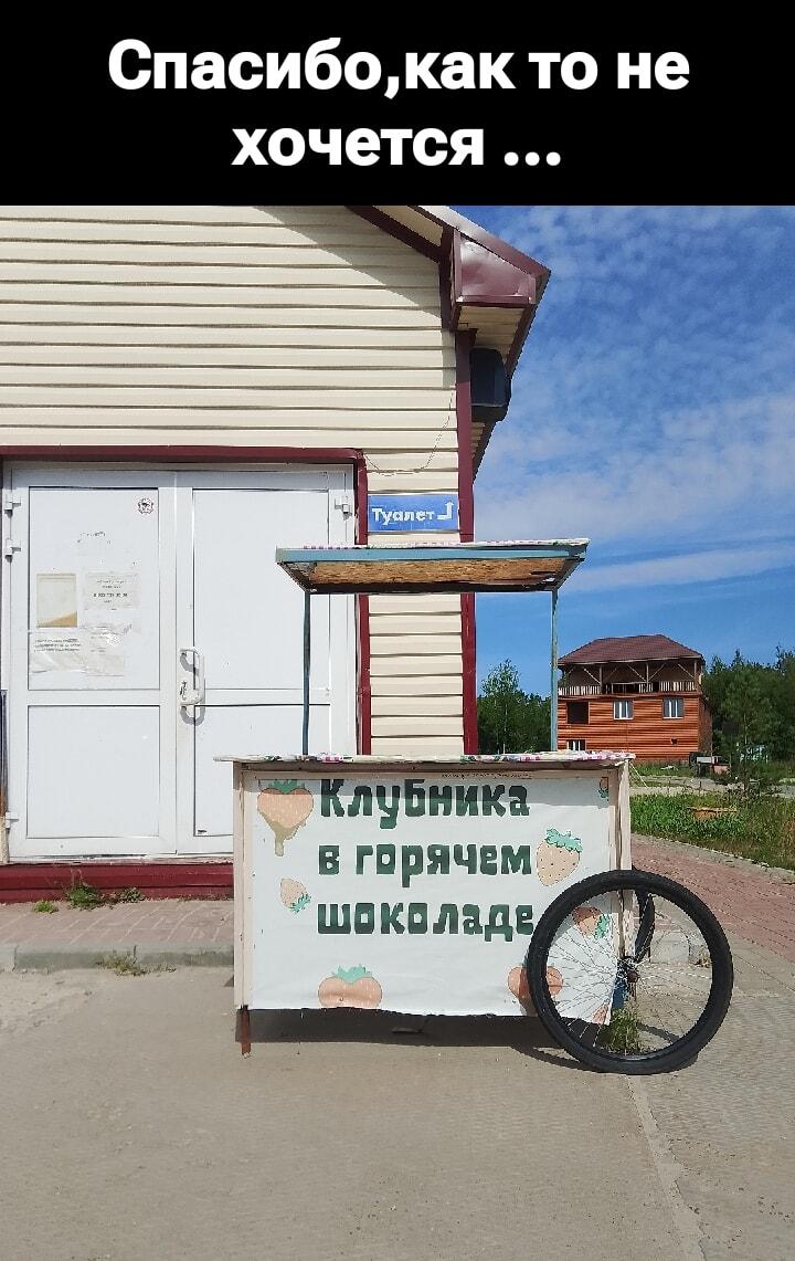 Спасибо, как-то не хочется: клубника в горячем шоколаде у туалета