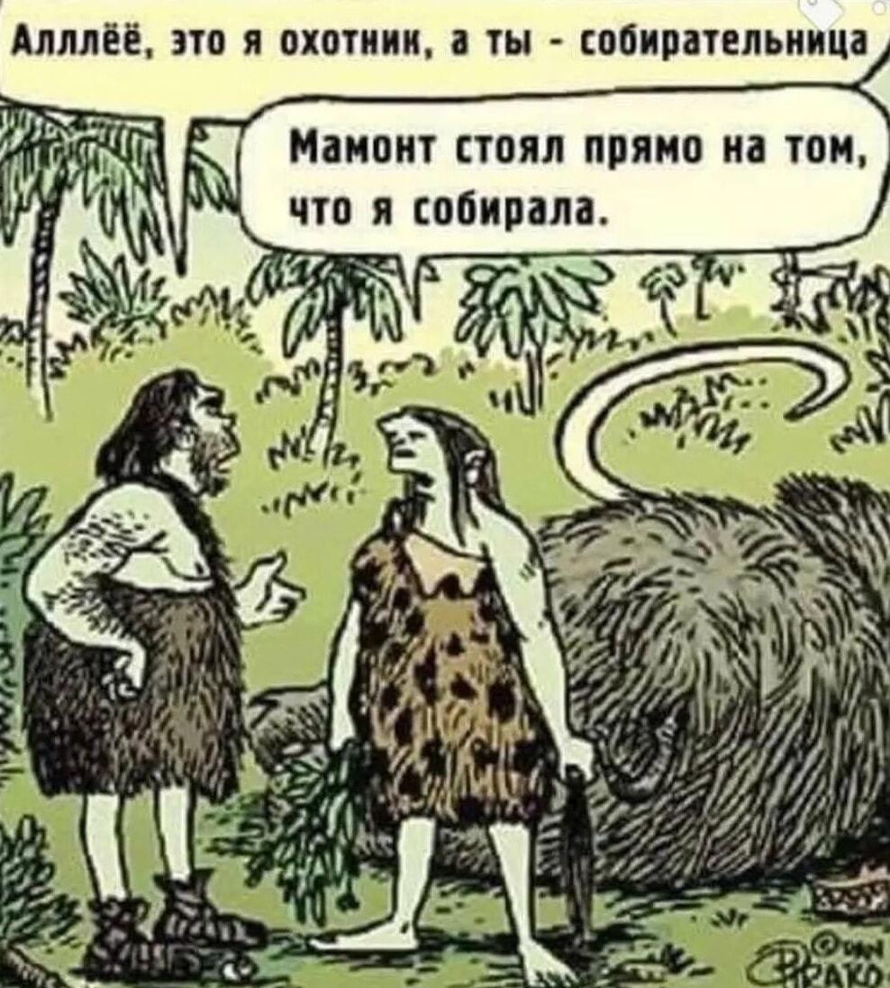 Мамонт встал не там: доисторический спор об обязанностях!