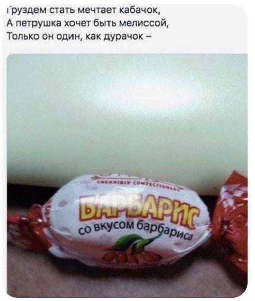 Барбарис со вкусом барбариса: просто будь собой!
