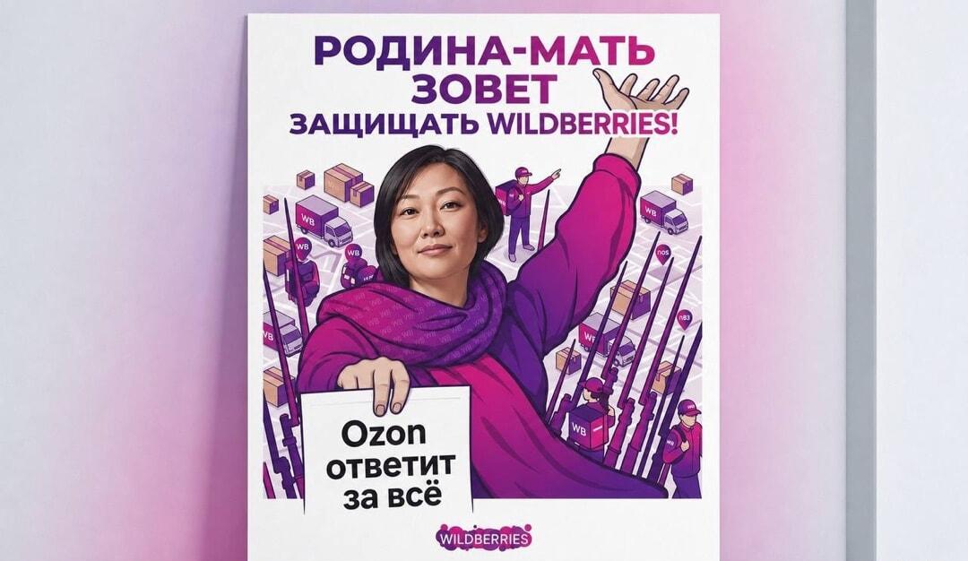 Родина-мать зовет: Защитим Wildberries! Ozon ответит!