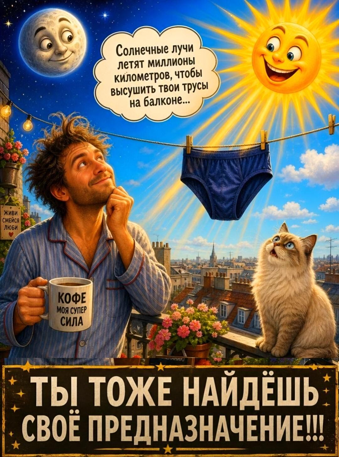 Твои трусы обрели смысл, а ты? Задумайся!