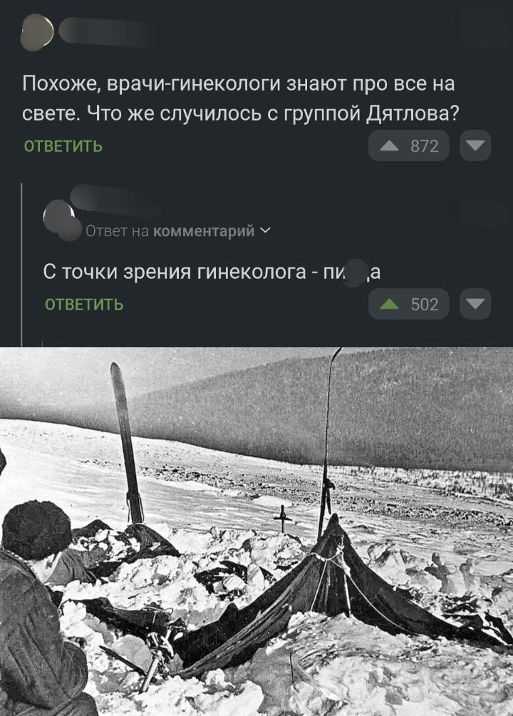 Тайна перевала Дятлова: гинекологи выдали свою версию!