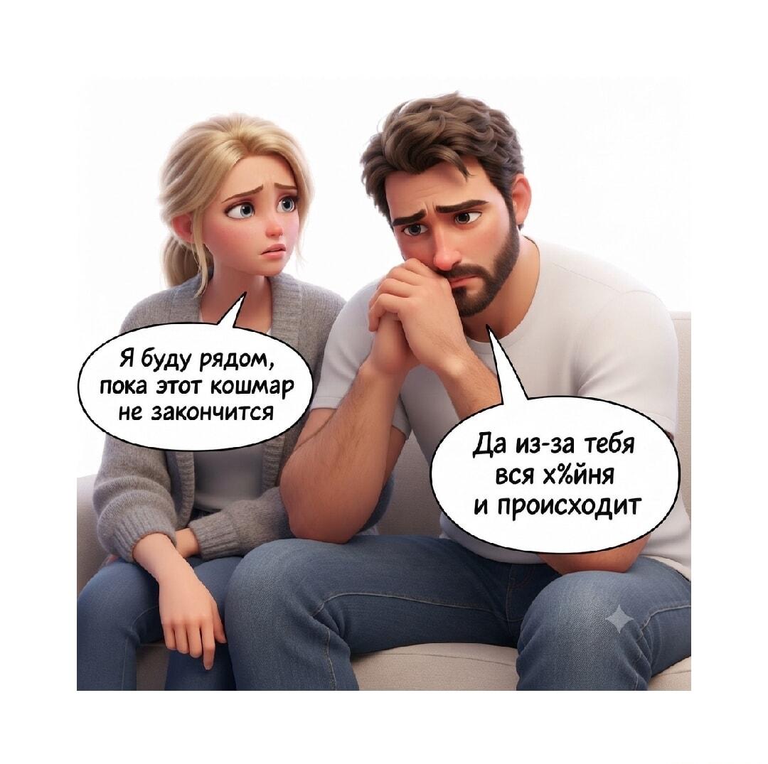 Когда поддержка любимой оборачивается внезапным обвинением!