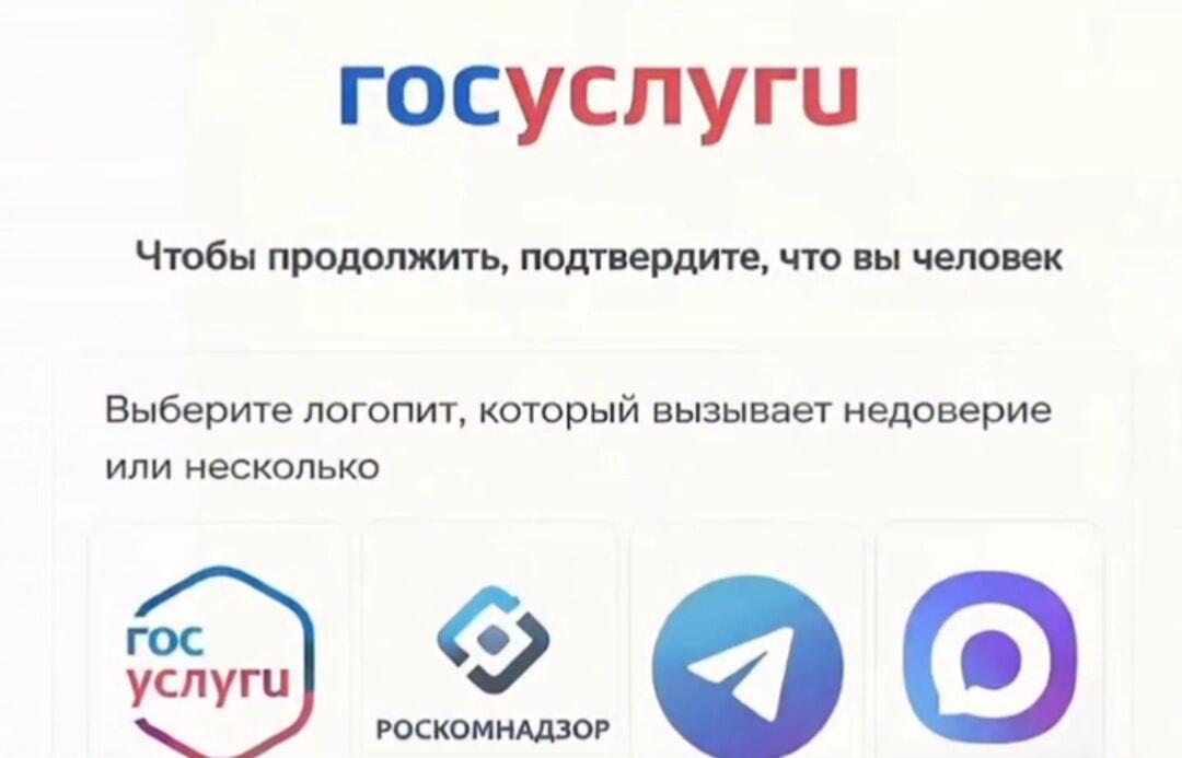 Госуслуги: Ироничный тест на доверие. Выбери, кому не веришь!