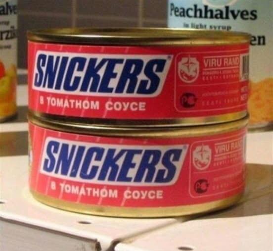 Snickers в томатном соусе: такого поворота никто не ожидал!
