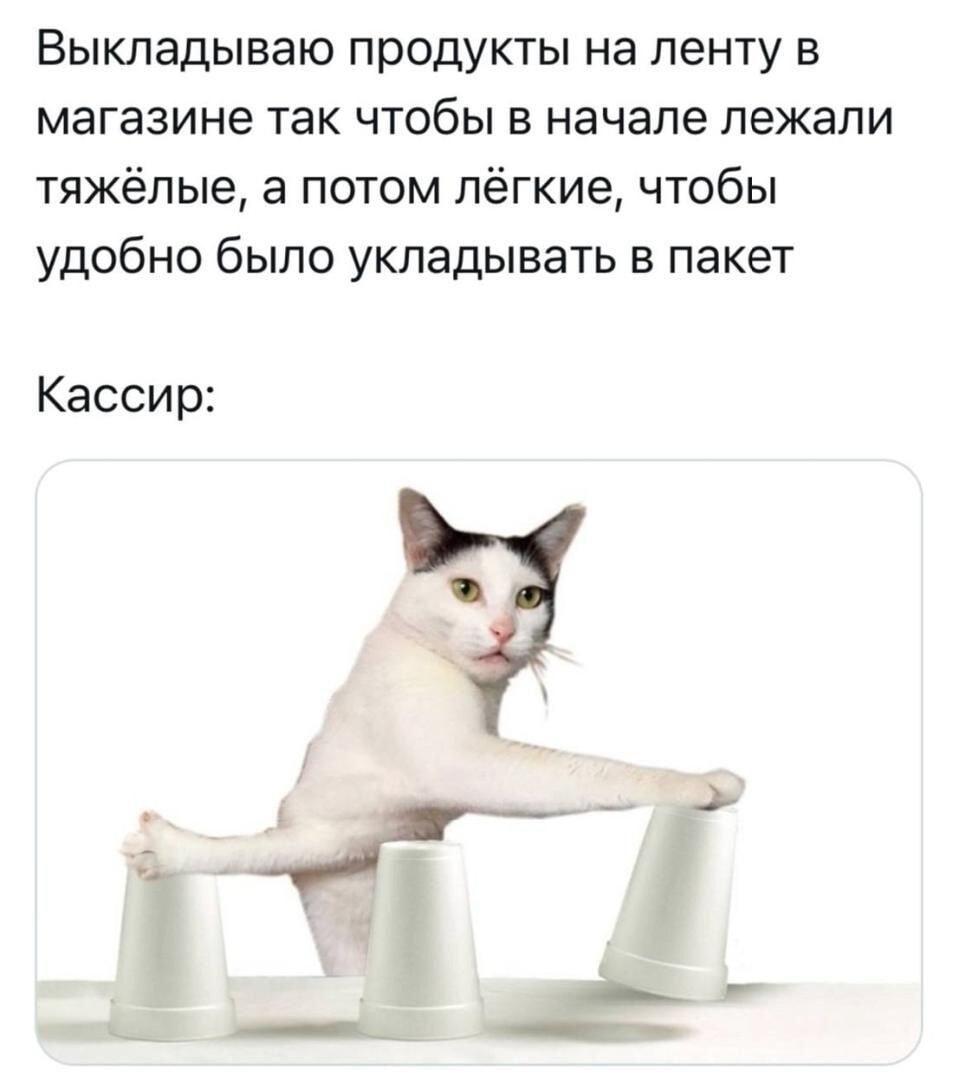 Идеальная выкладка продуктов на ленте: кассир в недоумении?