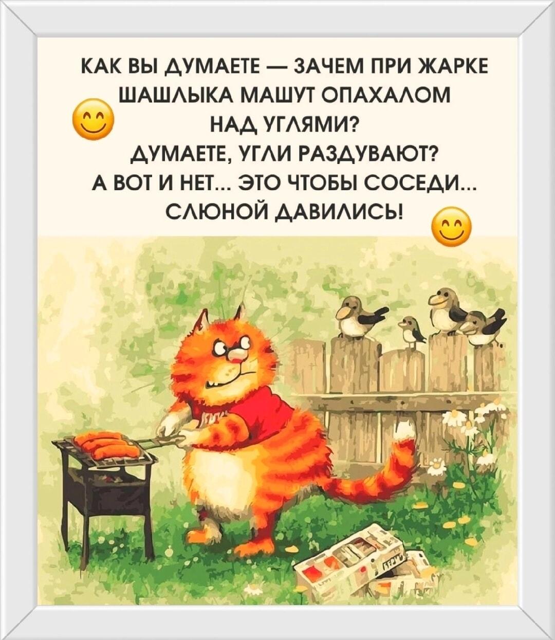 Вот зачем на самом деле машут опахалом на шашлыках! Соседи в шоке!