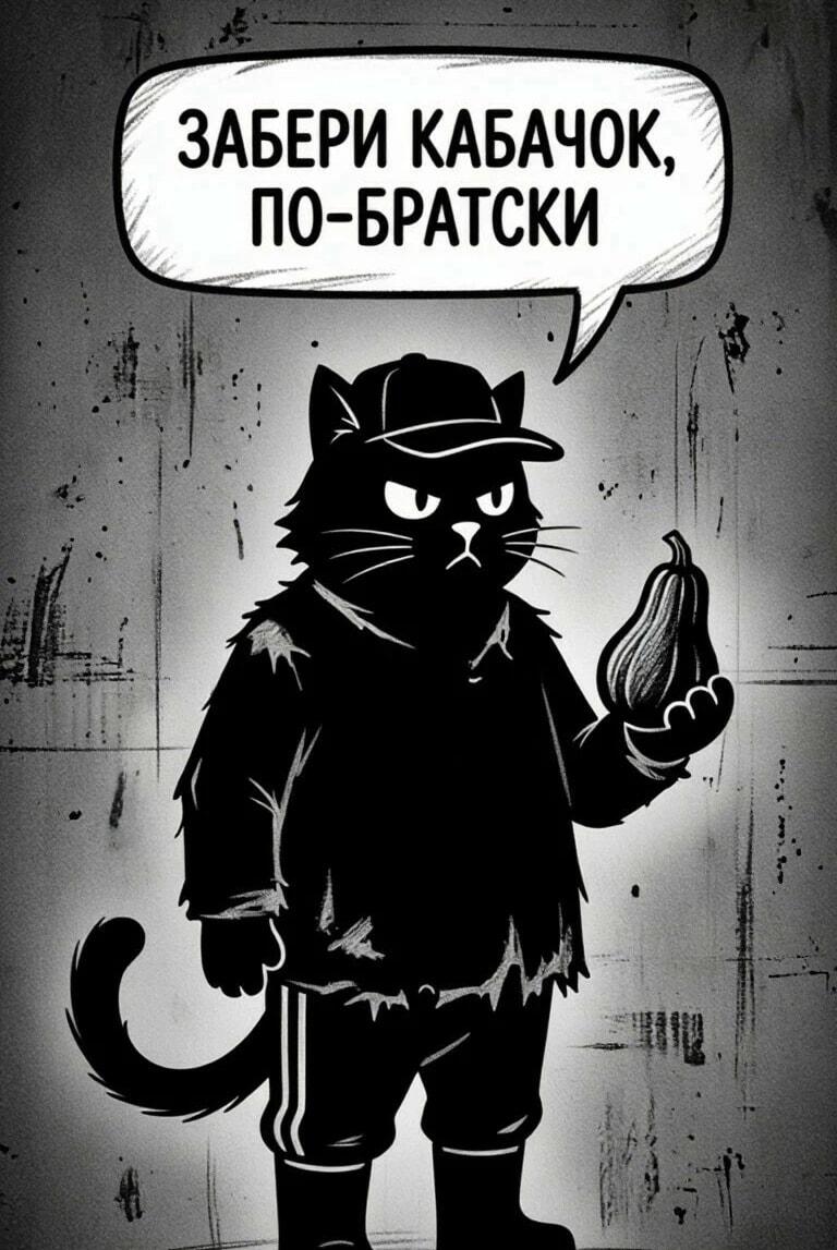 Кабачковая мафия: когда от урожая не спрятаться, не скрыться!