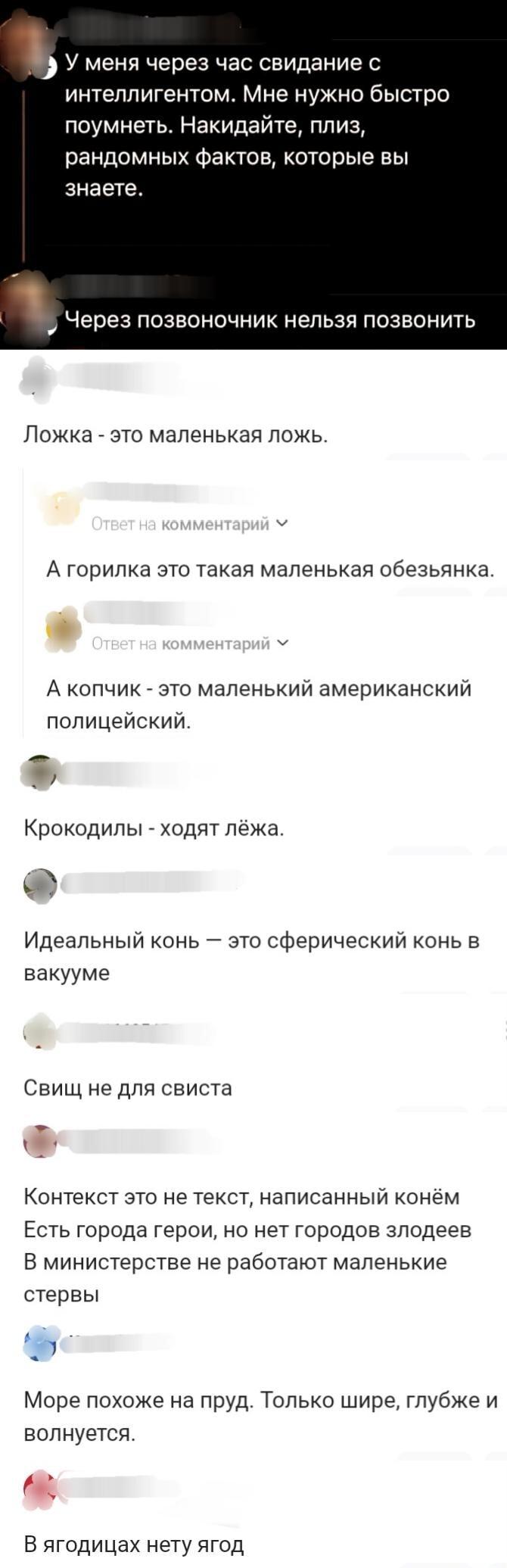 Как быстро поумнеть к свиданию с интеллектуалом? Смешные факты!