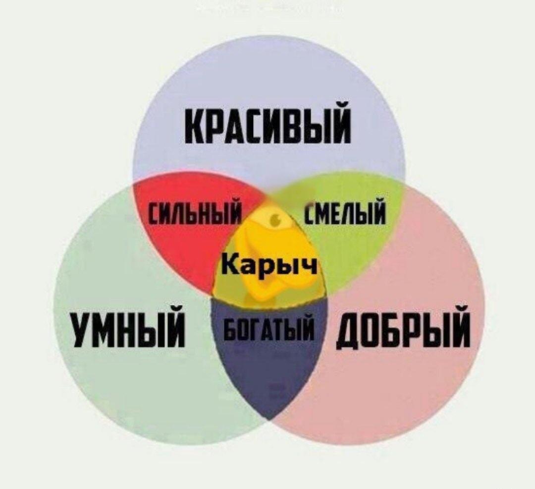 Карыч: тот самый, у кого есть ВСЁ! Мем про идеал