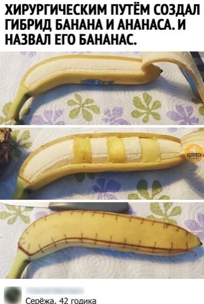 Бананас: как создать гибрид банана и ананаса дома?